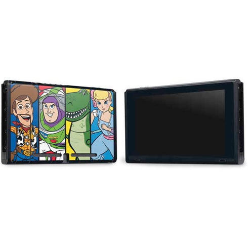 Disney Toy Story Character Grid Nintendo Switch Bundle Skin